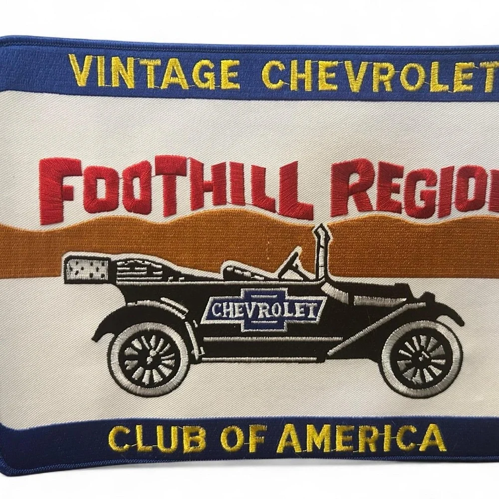 Vintage Foothill Region Accent Patch 7.5x10